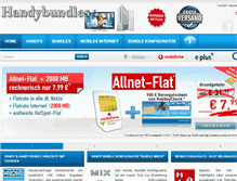Tablet Screenshot of handybundles-shop.de